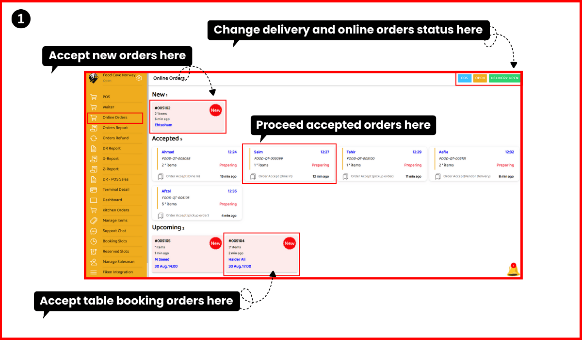 Online Orders